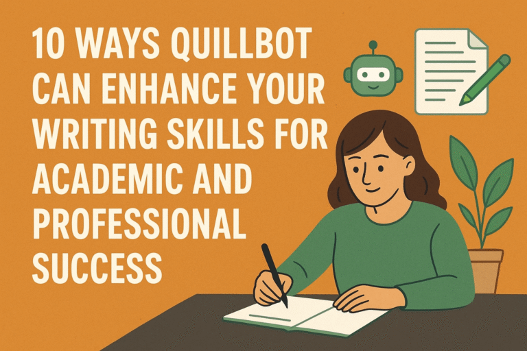 10 Ways Quillbot Can Enhance Your Writing Skills for Academic and Professional Success